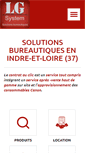 Mobile Screenshot of lgsystem.fr